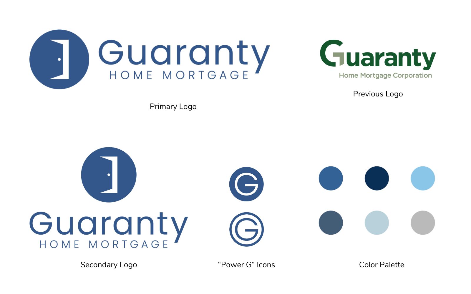 New Guaranty branding elements